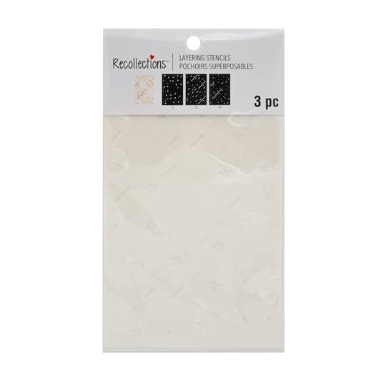 Star Pattern Layering Stencils by Recollections™